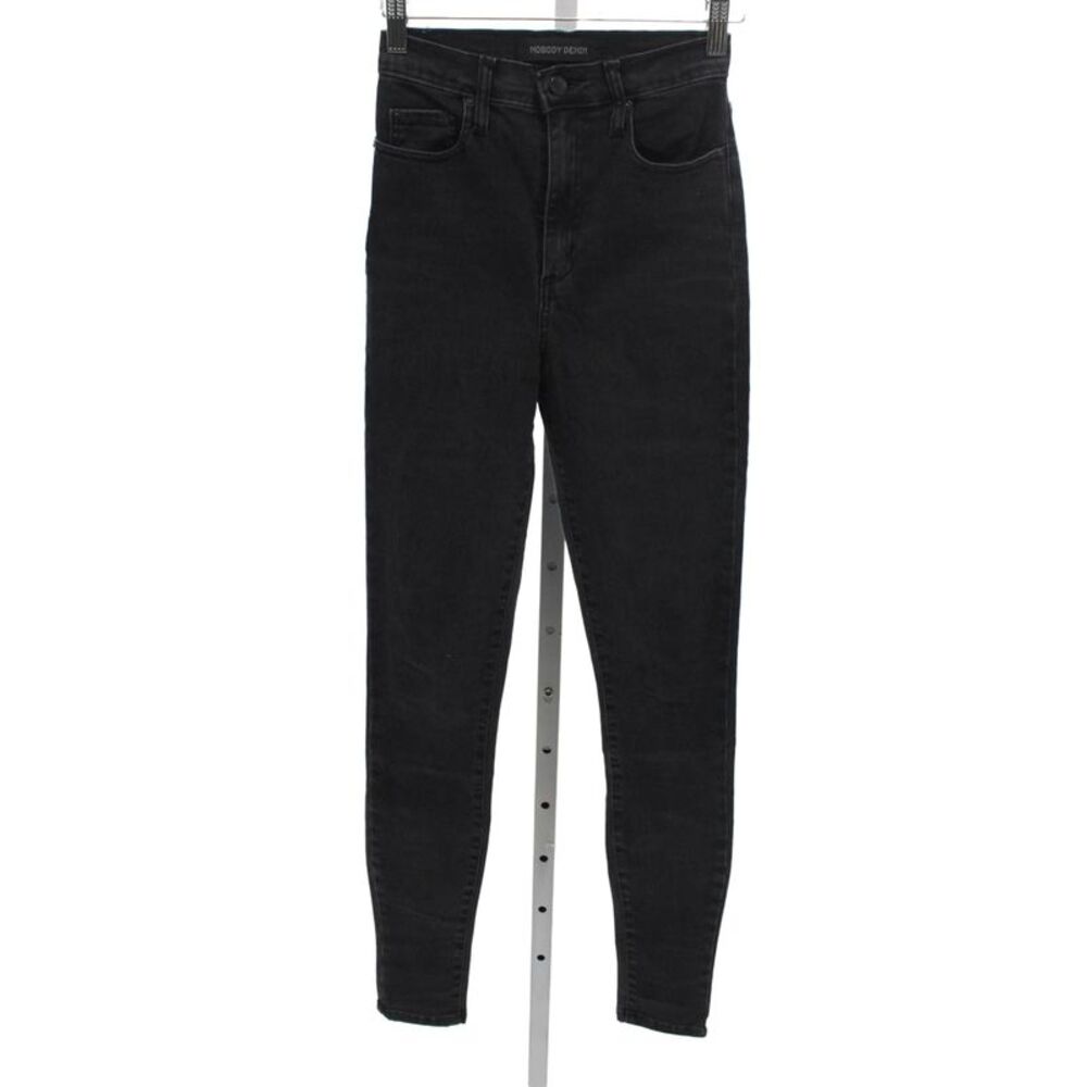 Nobody Denim Womens Skinny Black High Rise Jeans Size 26